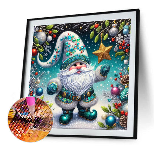 Christmas Gnome - Full Round Drill Diamond Painting 40*40CM