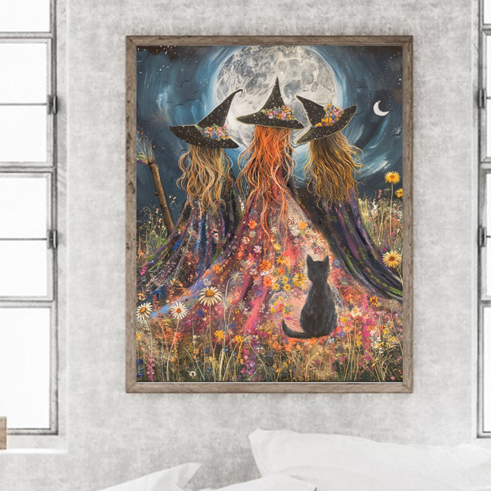 Witch - Full Square Drill Diamond Painting 40*50CM