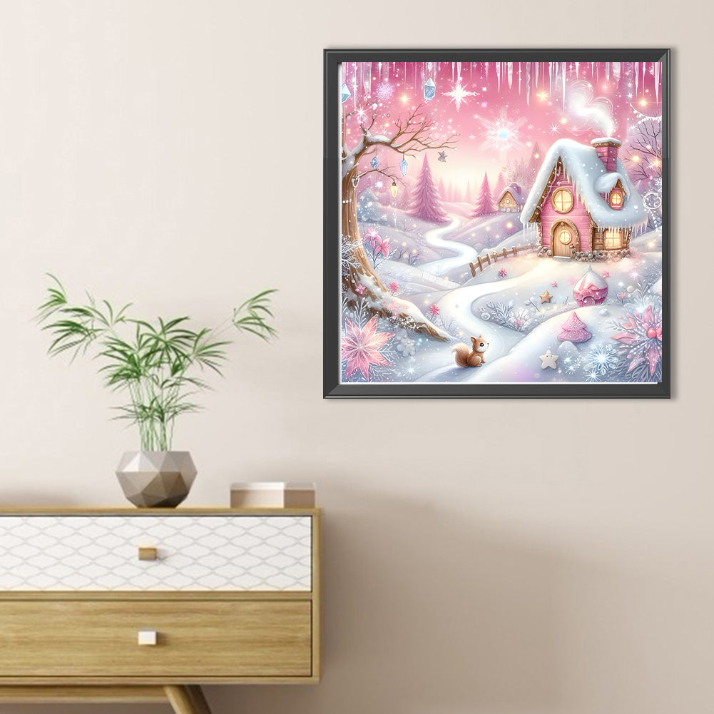 House Scenery - Full Round Drill Diamond Painting 30*30CM