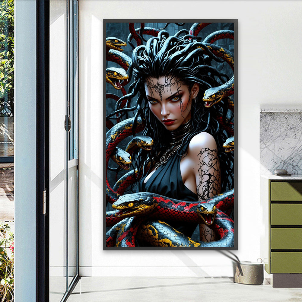 Medusa - Full AB Round Drill Diamond Painting 40*70CM