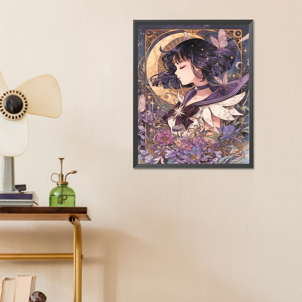 Sailor Moon - Full Round Drill Diamond Painting 40*50CM