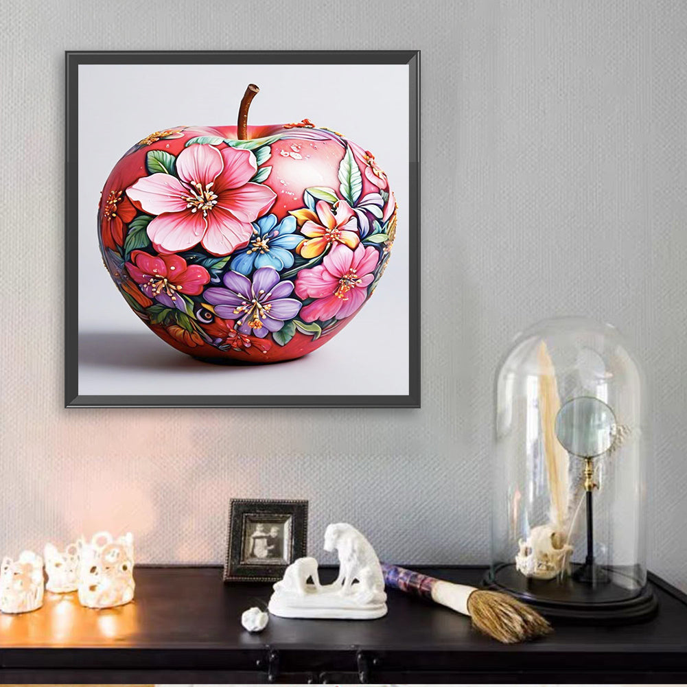 Spring Apple - Full Square Drill Diamond Painting 30*30CM