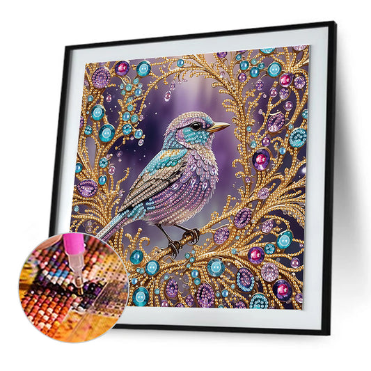 Bird - Special Shaped Drill Diamond Painting 30*30CM