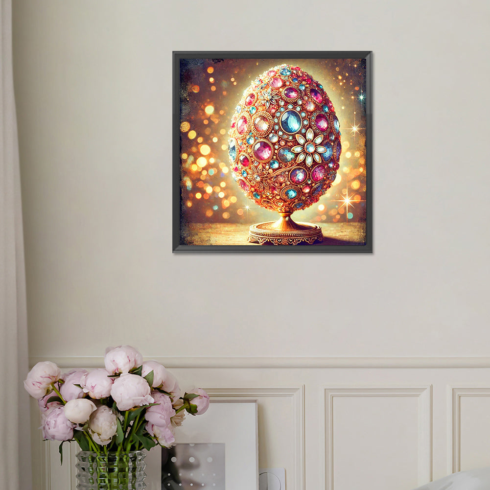 Easter Brilliant Egg - Full Square Drill Diamond Painting 30*30CM