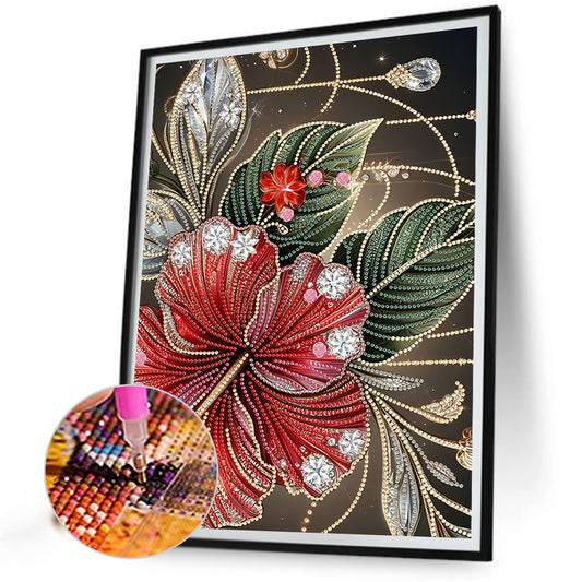 Dream Poppy - Special Shaped Drill Diamond Painting 30*40CM