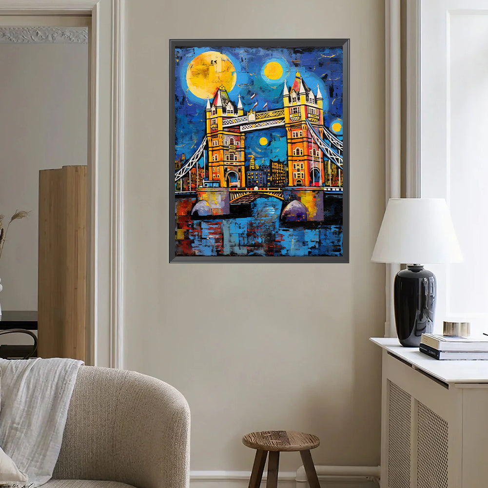 London Bridge - Full Square Drill Diamond Painting 40*50CM