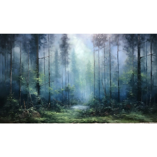 Dream Forest - Full Round Drill Diamond Painting 70*40CM