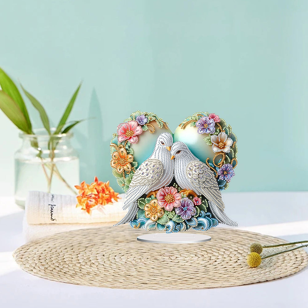 Animal Special Shaped 5D DIY Diamond Painting Tabletop Ornaments Kit Table Decor