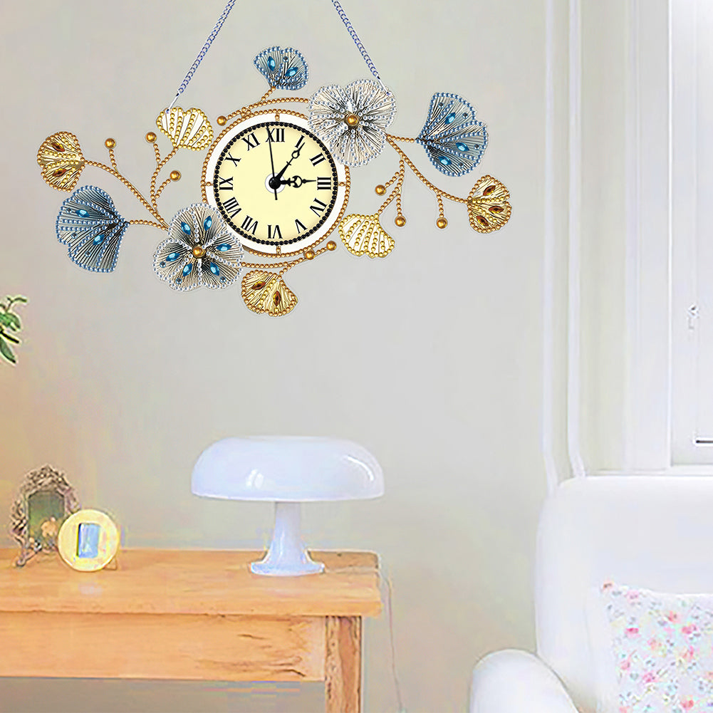 DIY Diamond Painting Clock Kits Diamond Art Clock Ornaments Kit Home Wall Decor