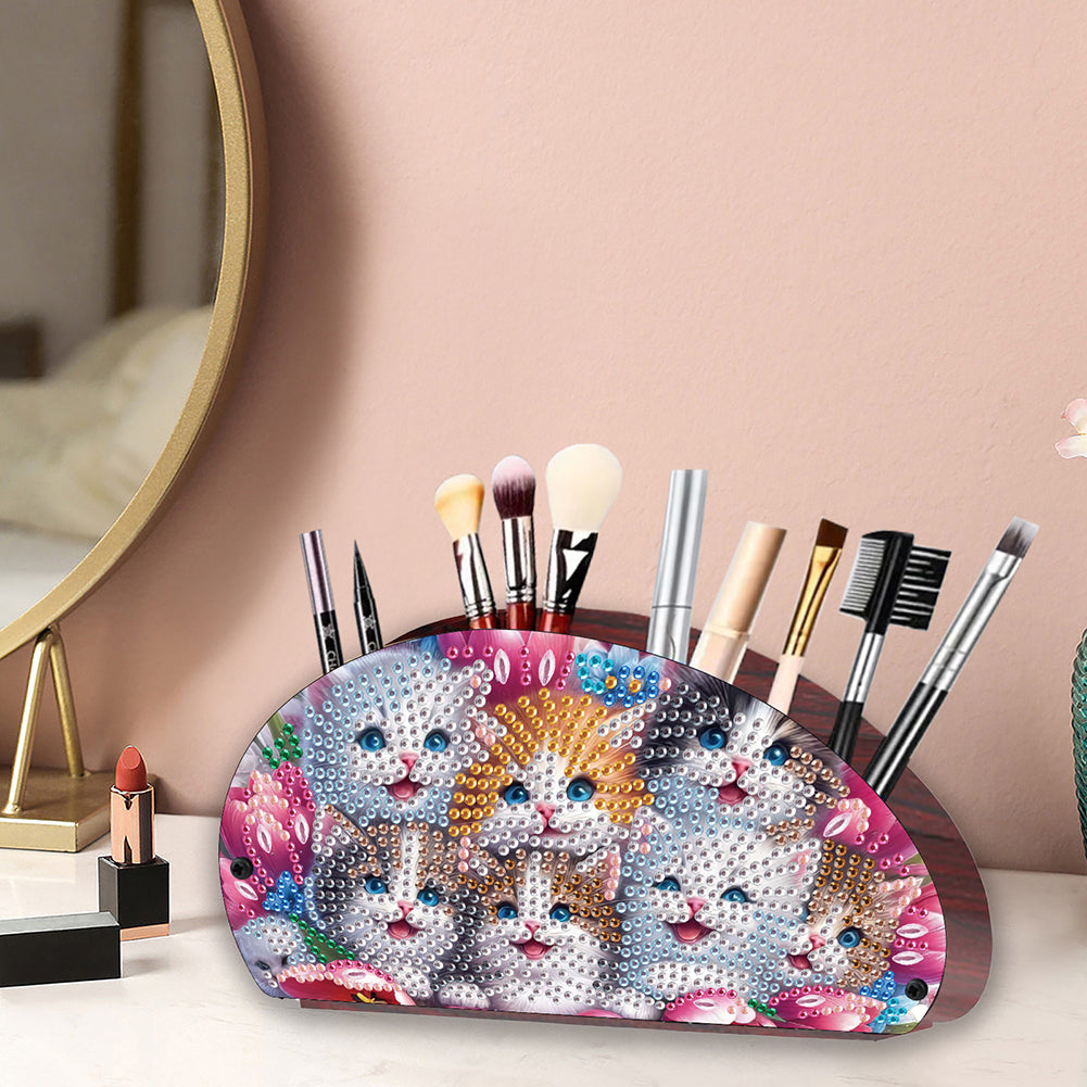 Wooden Animals DIY Rhinestones Storage Holder Diamond Painting Organizer Rack