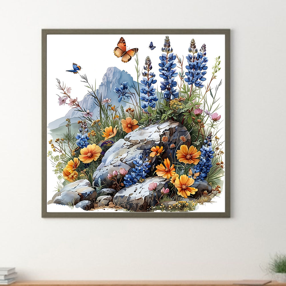 Flower Bouquet - Full Round Drill Diamond Painting 30*30CM