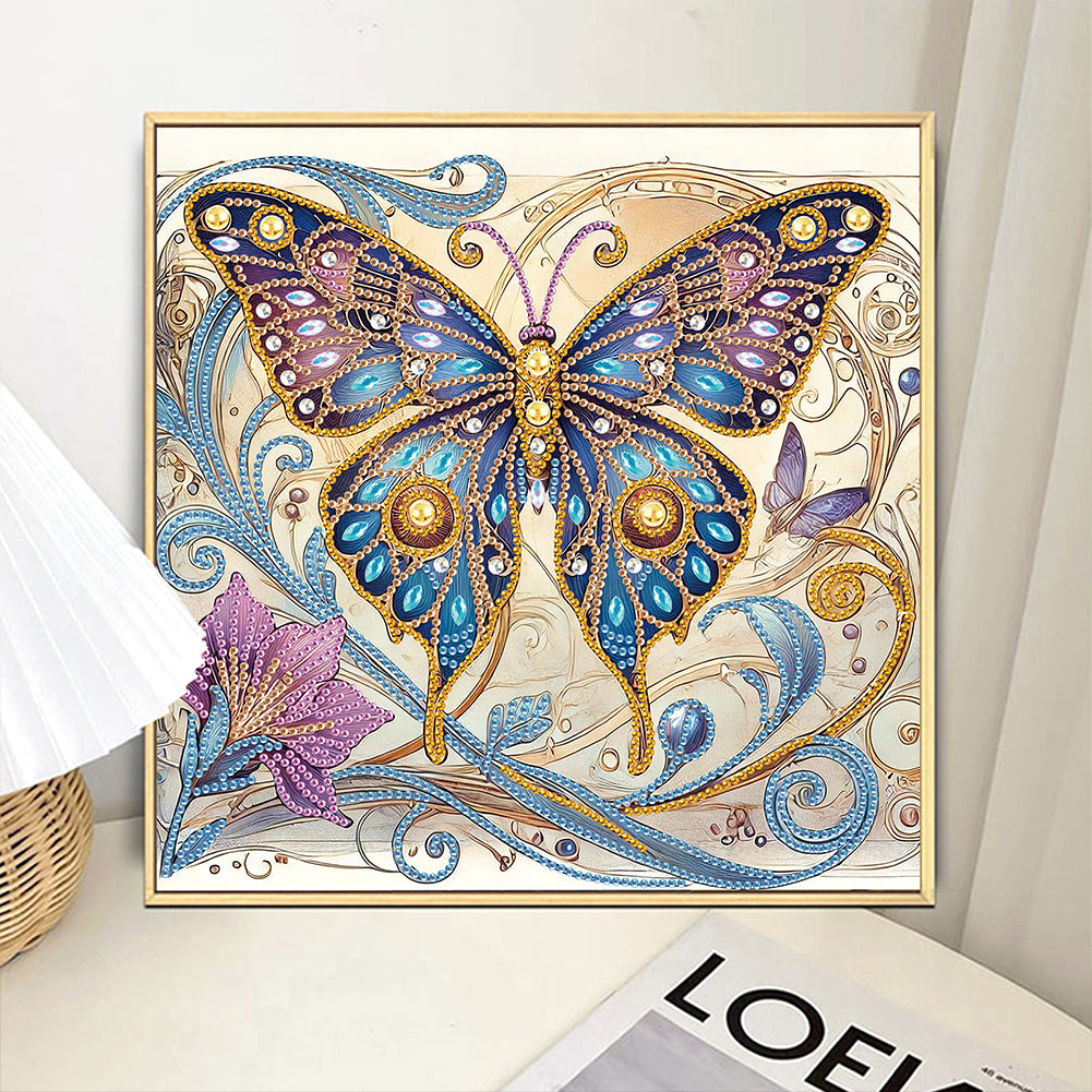 Butterfly - Special Shaped Drill Diamond Painting 30*30CM
