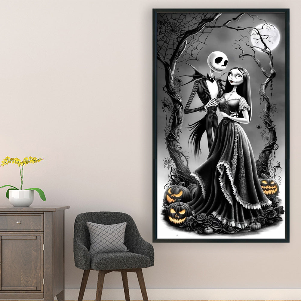 Sally And Jack - 11CT Stamped Cross Stitch 40*70CM