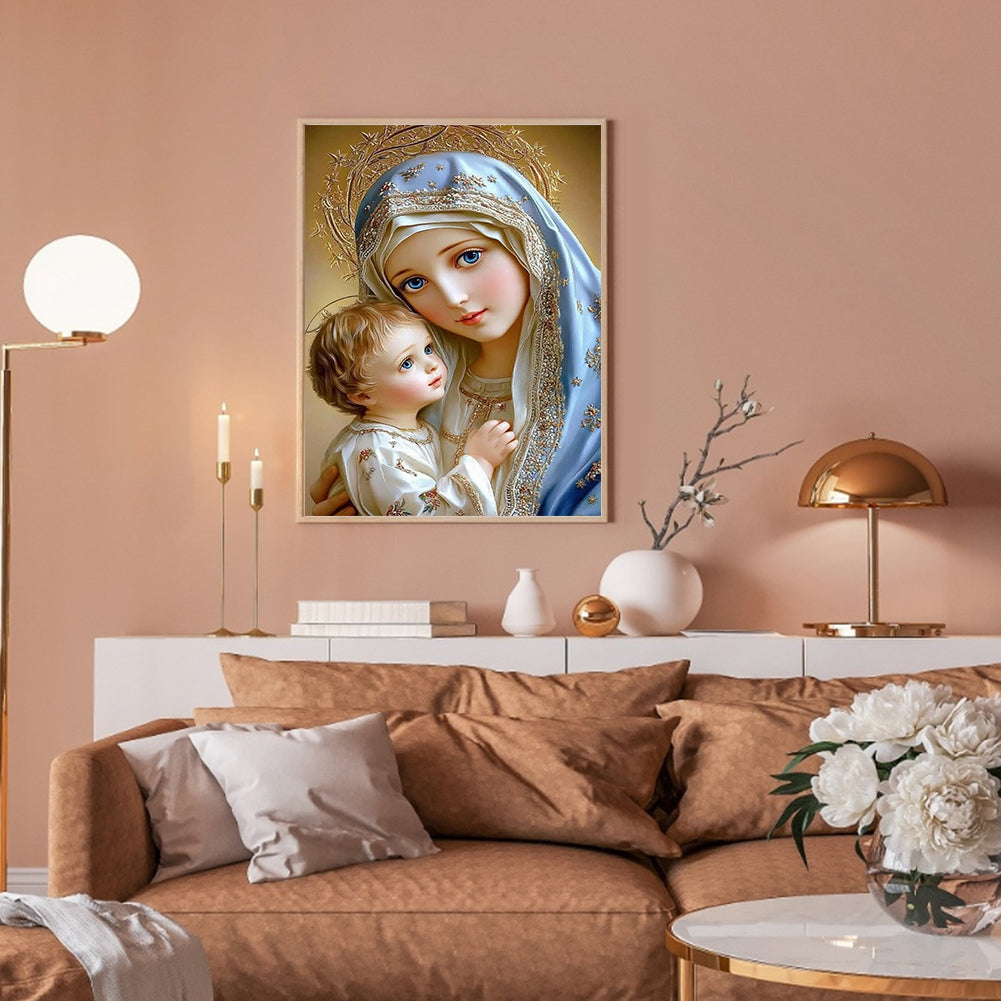 Madonna - Full Round Drill Diamond Painting 30*40CM