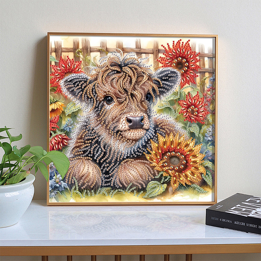 Yak - Special Shaped Drill Diamond Painting 30*30CM