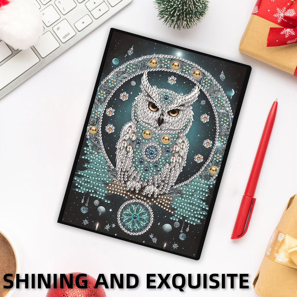 Special Shaped Xmas Diamond Painting Diary Book for Birthdays Or Christmas Gifts