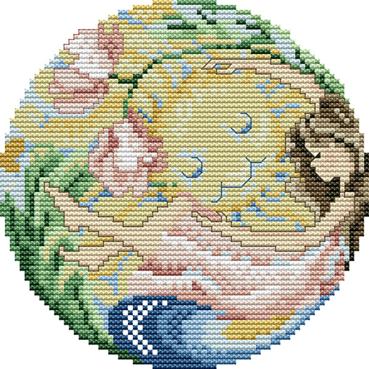 Embrace The Sun - 14CT Stamped Cross Stitch 18*18CM (Joy Sunday)