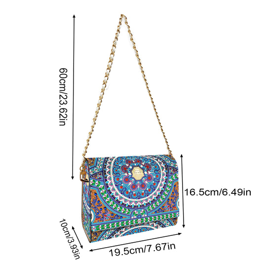 DIY Diamond Art Wooden Coin Pouch 5D Diamond Painting Crystal Rhinestone Purse