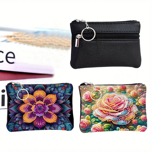 DIY Diamond Art Diamond Dot Diamond Card Pack 5D Diamond Painting Coin Pouch