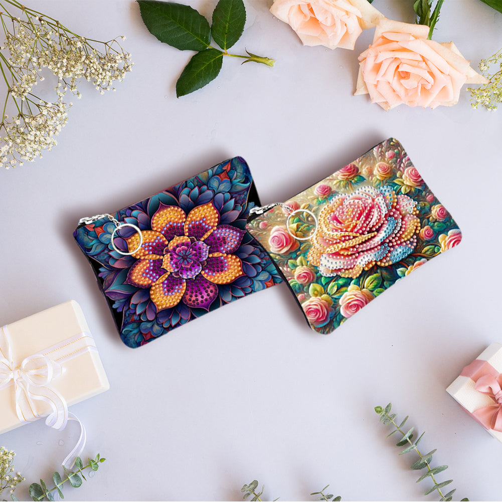 DIY Diamond Art Diamond Dot Diamond Card Pack 5D Diamond Painting Coin Pouch