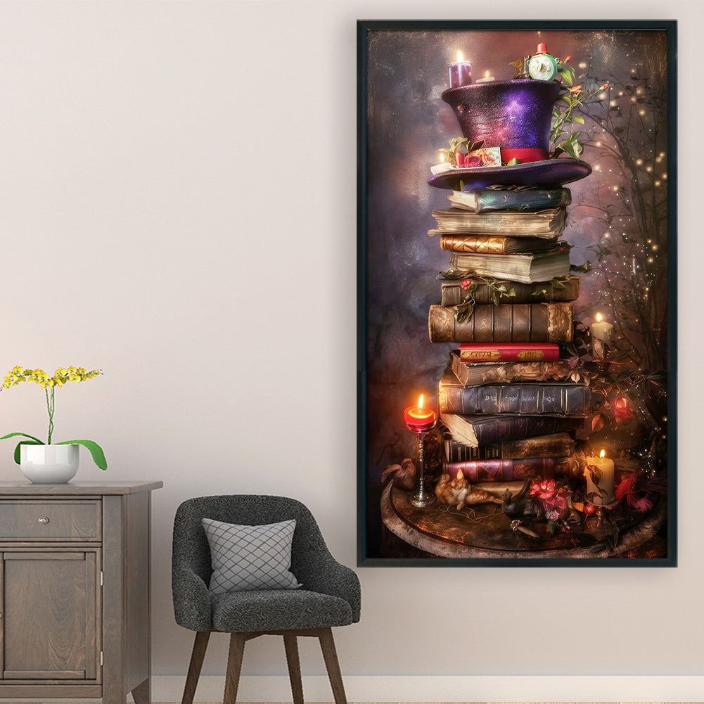 Hat Book - 14CT Stamped Cross Stitch 40*70CM
