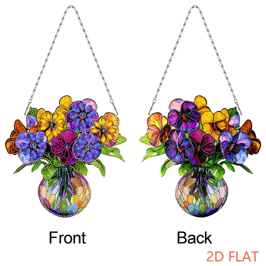2D Flat DIY Diamond Art Pendant Diamond Painting Set Home Wall Decoration Crafts