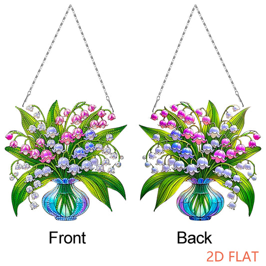 2D Flat DIY Diamond Art Pendant Diamond Painting Set Home Wall Decoration Crafts