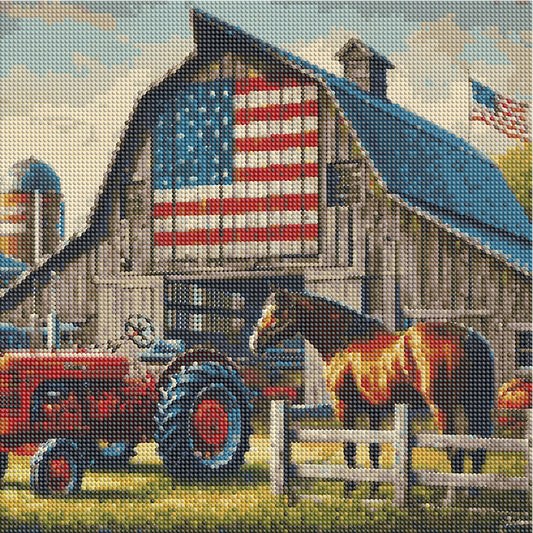 Woods Factory - Full Round Drill Diamond Painting 40*40CM