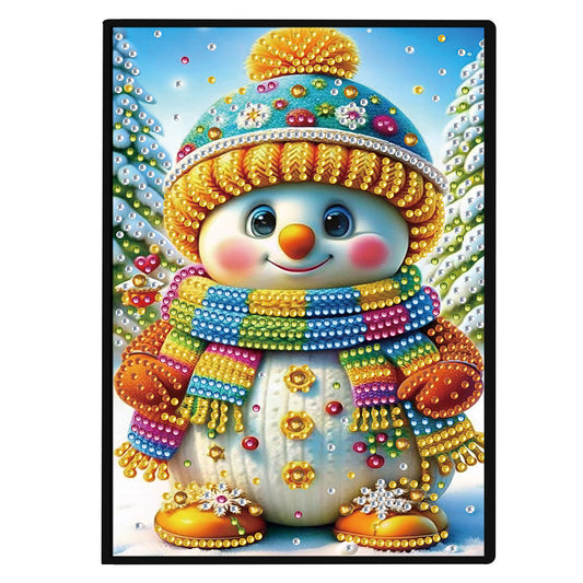 50-Page A5 Size Diamond Painting Notebook for Adults Beginners Holiday Birthday