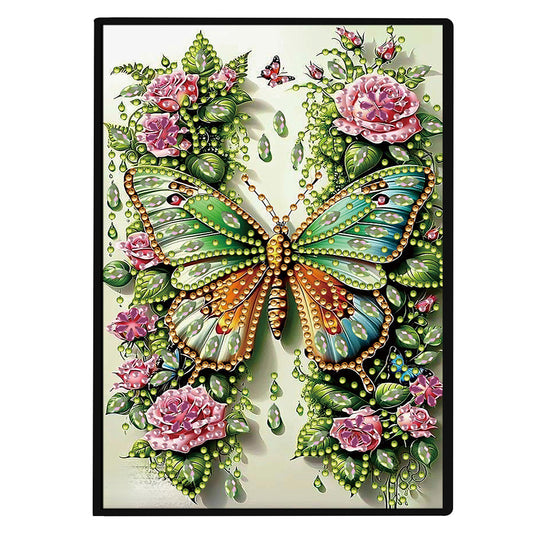 50-Page A5 Size Diamond Painting Notebook for Adults Beginners Holiday Birthday