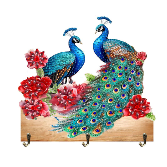 Animal DIY Diamond Painting Hanging Hook No Hole Punching Wall Decoration