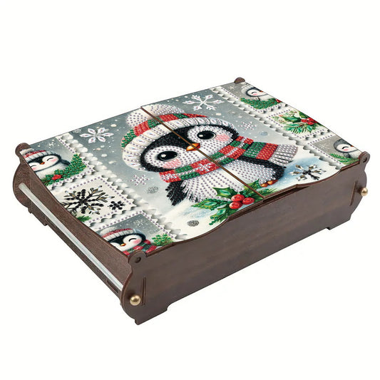 DIY Diamond Painting Handmade Storage Box Rhinestones Decorative Storage Case