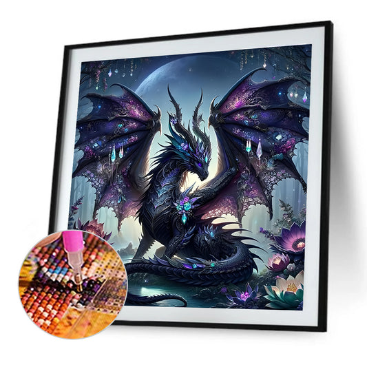 Pterosaur - Full Round Drill Diamond Painting 30*30CM