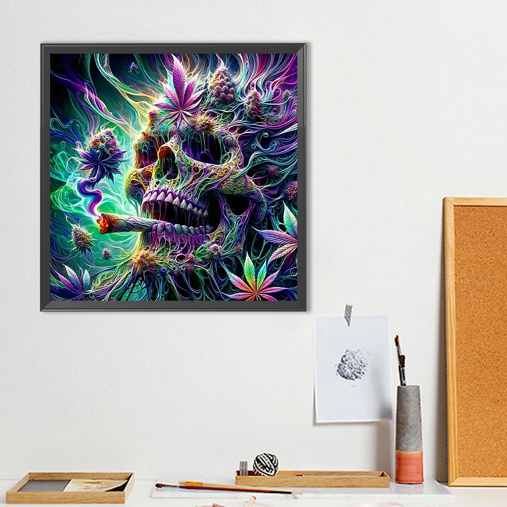 Skeleton - Full Round Drill Diamond Painting 40*40CM