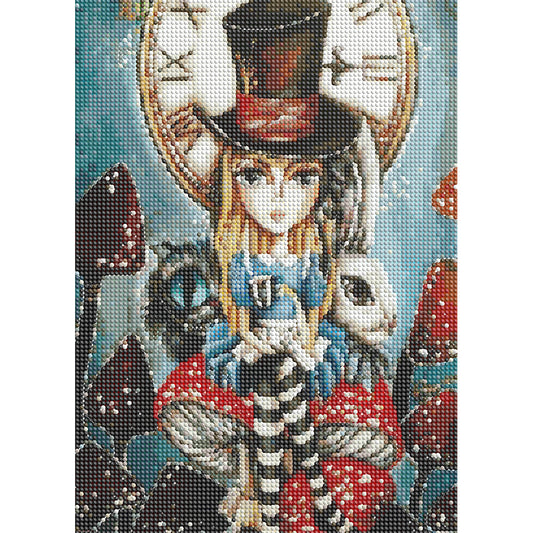 Alice - Full Round Drill Diamond Painting 30*40CM
