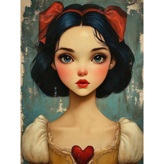 Snow White - 11CT Stamped Cross Stitch 45*60CM