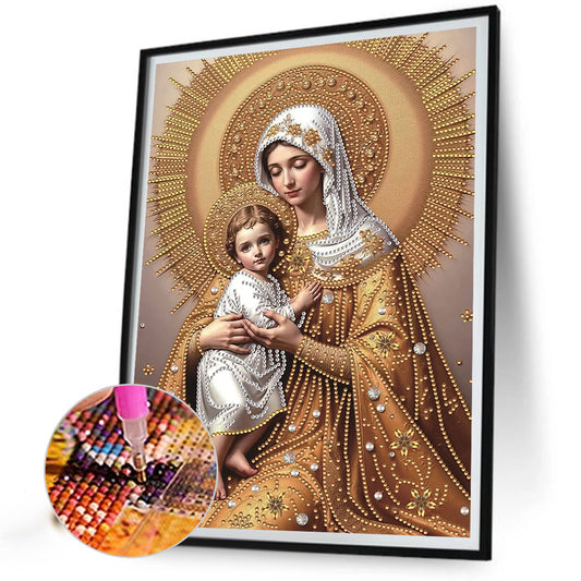 Madonna Religion - Special Shaped Drill Diamond Painting 30*40CM