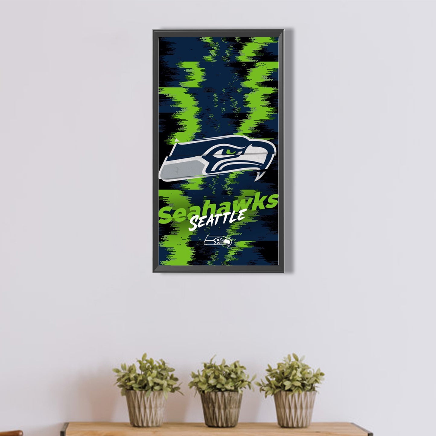 Seattle Seahawks - Full Round Drill Diamond Painting 30*55CM