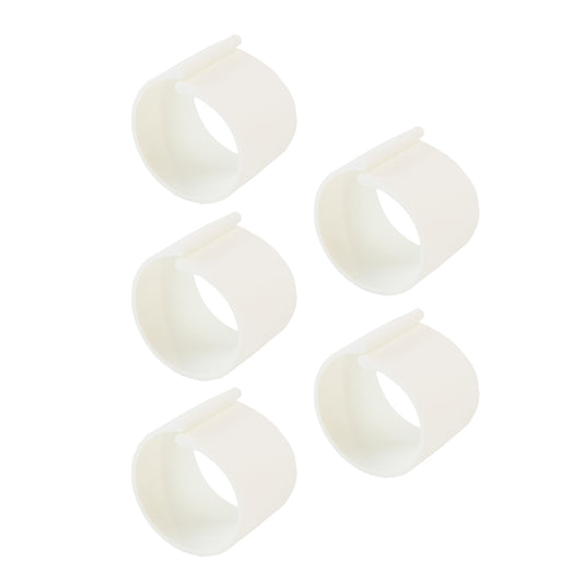 Diamond Painting Canvas Roll Holder for Diamond Art Fabric Crafts (5pcs S White)