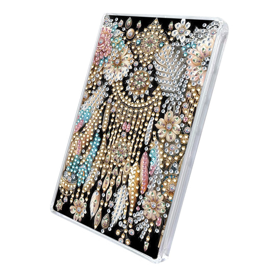 2pcs DIY 5D Diamond Painting Acrylic Jewelry Box Kit Gift for Adult (Dreamcatch)