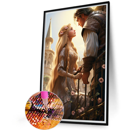 Rapunzel - Full Round Drill Diamond Painting 40*60CM
