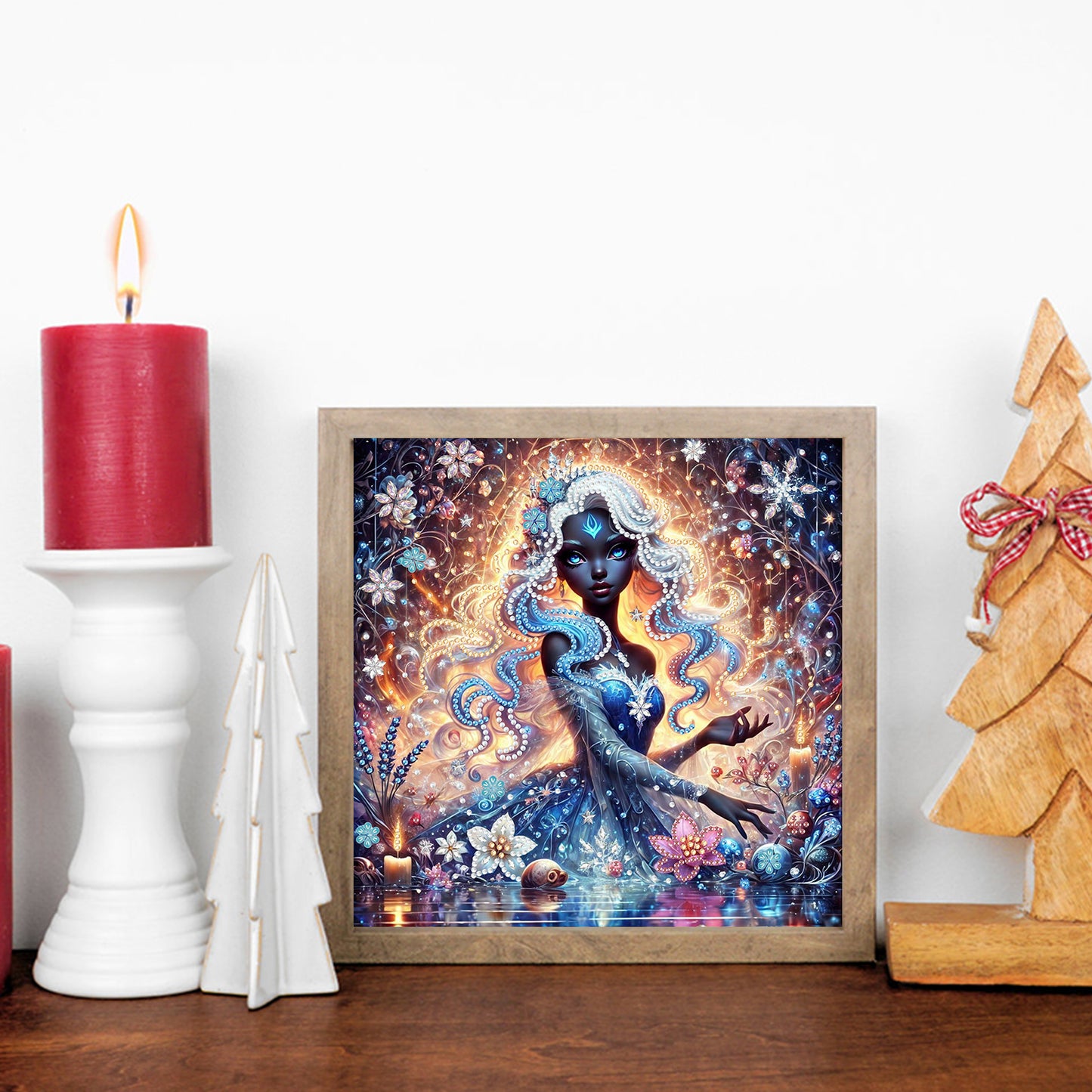 Elf Girl - Special Shaped Drill Diamond Painting 30*30CM