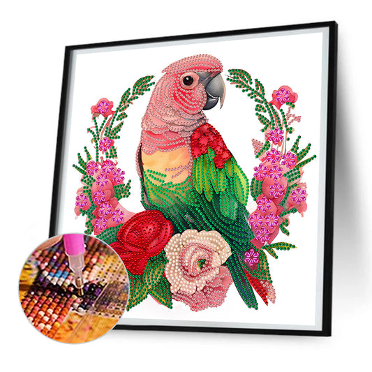 Parrot - Special Shaped Drill Diamond Painting 30*30CM