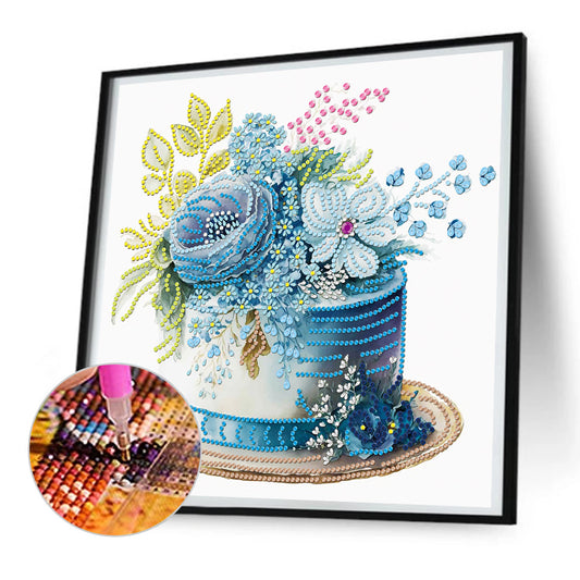 Cake - Special Shaped Drill Diamond Painting 30*30CM