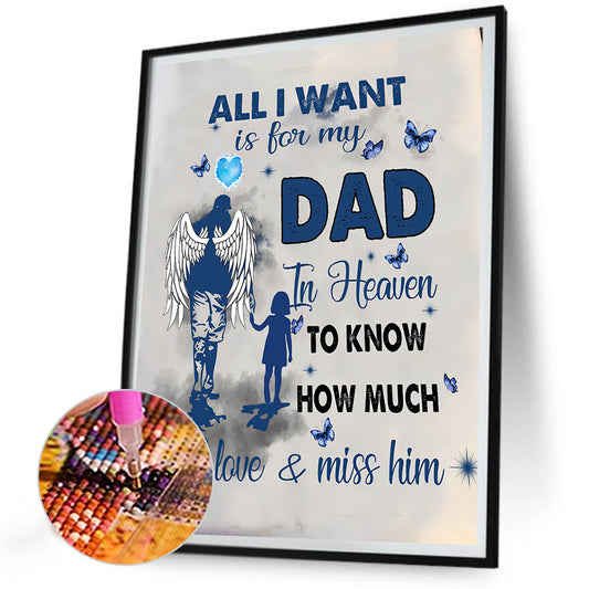 Confession To Parents - Full Round Drill Diamond Painting 30*40CM