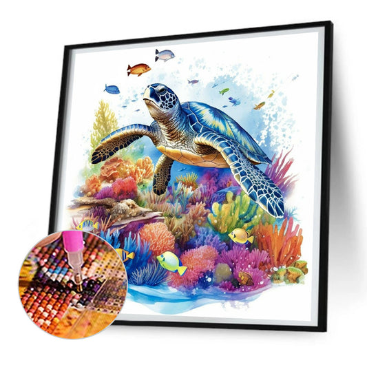 The Underwater World - Full Round Drill Diamond Painting 30*30CM