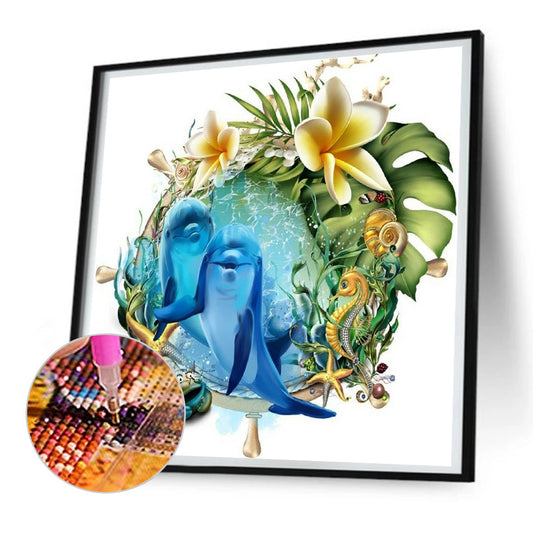 The Underwater World - Full Round Drill Diamond Painting 30*30CM