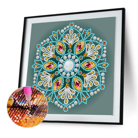 Mandala - Special Shaped Drill Diamond Painting 30*30CM