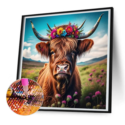 Yak - Full Round Drill Diamond Painting 30*30CM