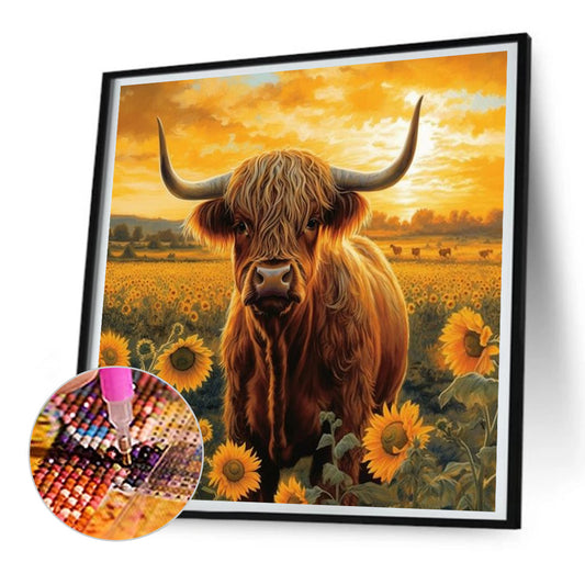 Yak - Full Round Drill Diamond Painting 30*30CM